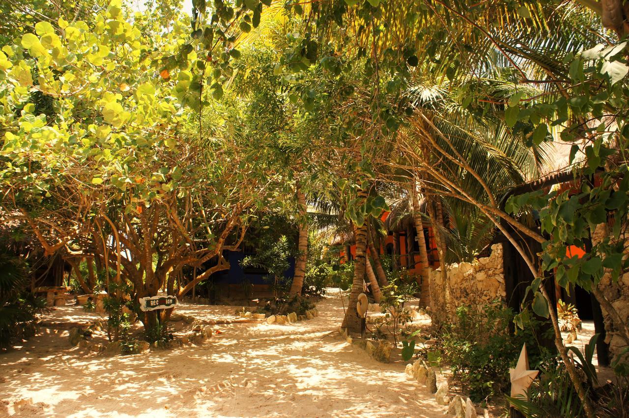 Cabanas La Luna Hotell Tulum Exteriör bild