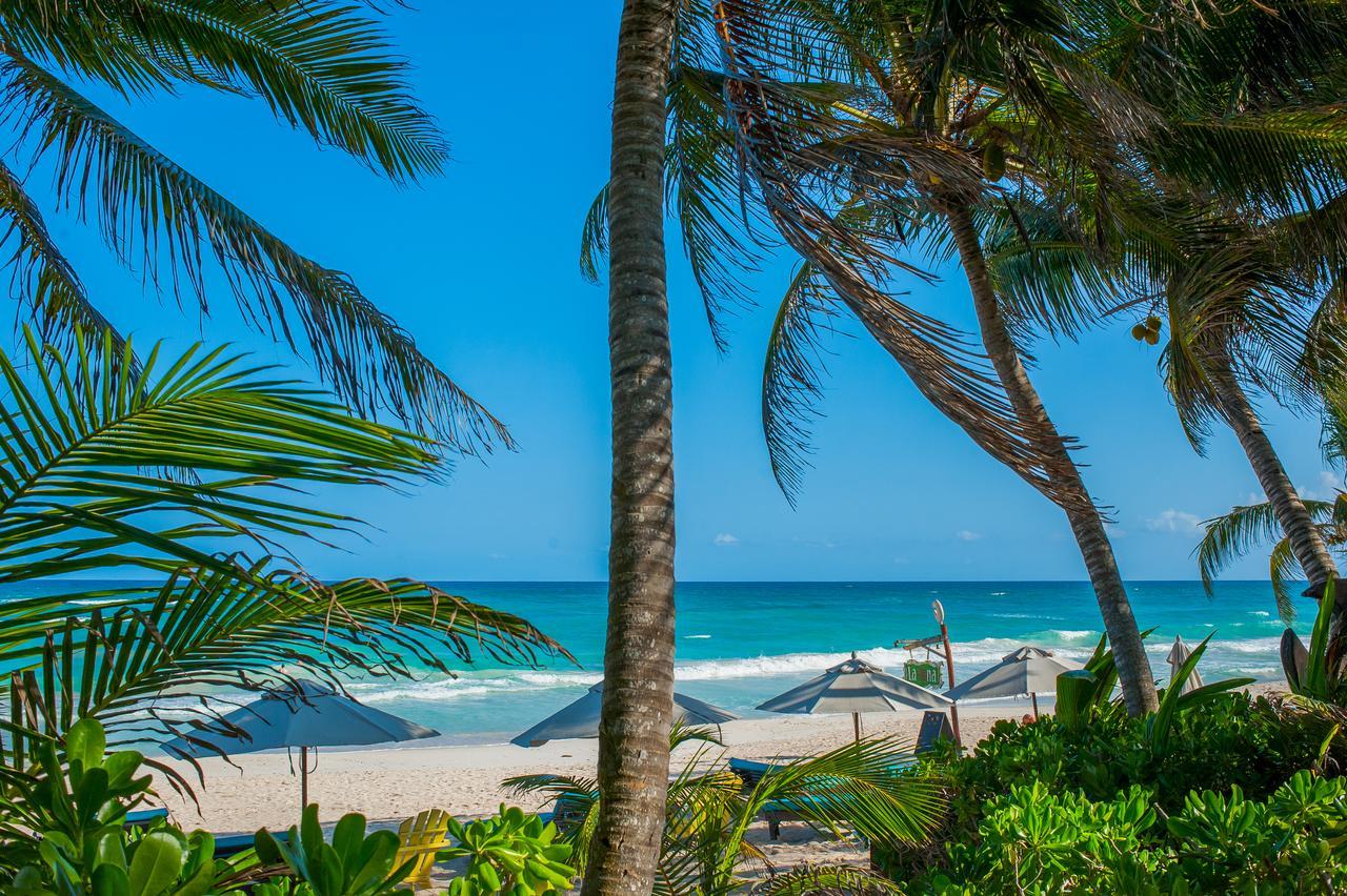 Cabanas La Luna Hotell Tulum Exteriör bild