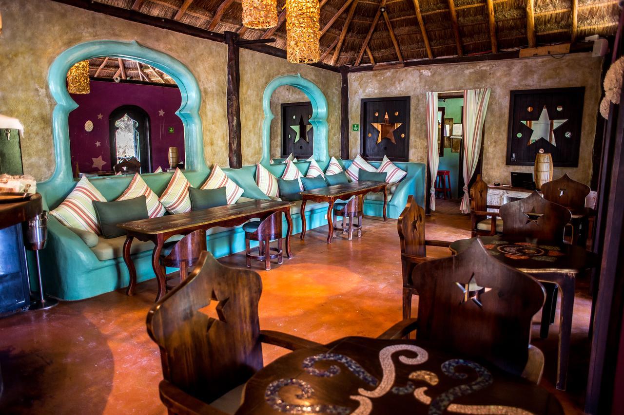 Cabanas La Luna Hotell Tulum Exteriör bild