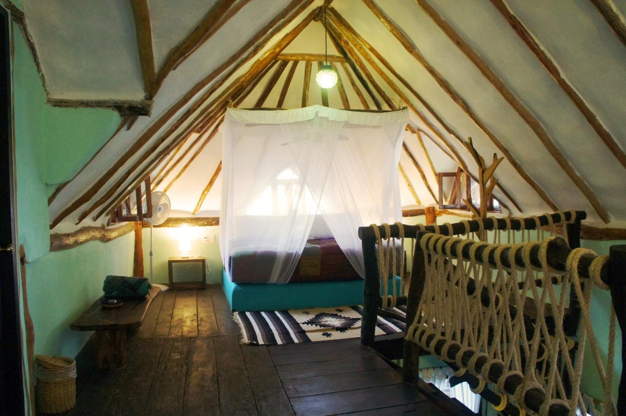 Cabanas La Luna Hotell Tulum Exteriör bild